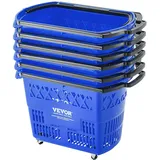 Vevor Einkaufskorb blau 39 l