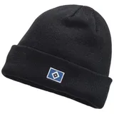 HSV Bommelmütze Hamburger SV Mütze HSV Kindermütze Logo grau