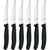 Victorinox Swiss Classic Steakmesserset 11 cm 6-tlg. Schwarz