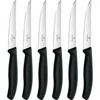 Victorinox Swiss Classic Steakmesserset 11 cm 6-tlg. Schwarz