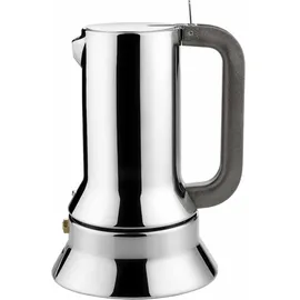 Alessi 9090 1 Tasse edelstahl/braun