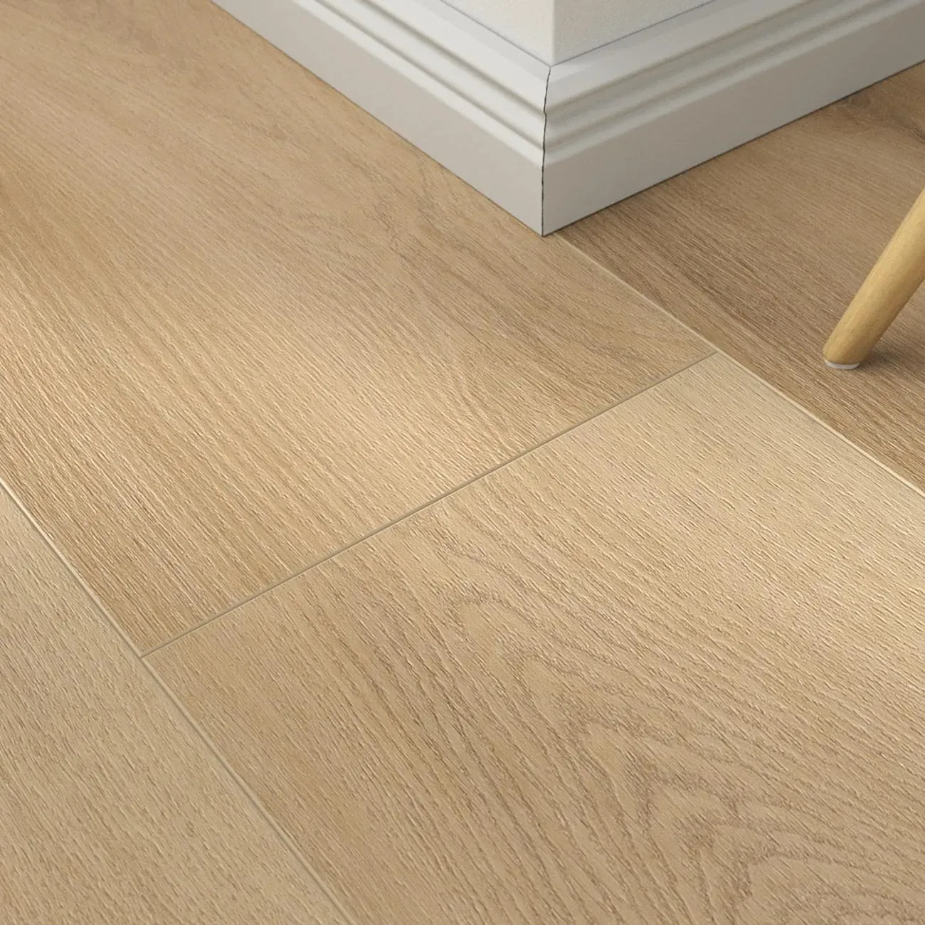 Klick-Vinyl Beletage vanille – inkl. Dämmung & Fußleisten