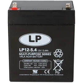 Landport Bleiakku 12V 5,4Ah AGM Batterie NSA LP12-5,4 T1