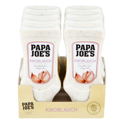 Papa Joes Knoblauch Sauce 300 ml, 8er Pack
