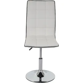 Mendler Esszimmerstuhl Kunstleder weiß 2er Set