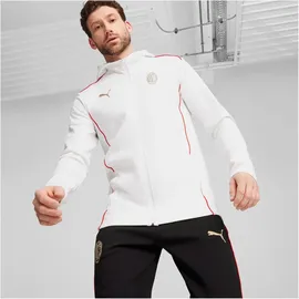 Puma ACM Casuals Hooded Jacket puma white/for all time red S