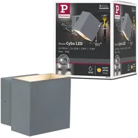 Paulmann Wandaufbauleuchte LED Cybo eckig 100x100mm