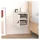 vidaXL Wandschrank 31,5 x 30 x 30 cm Weiß
