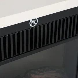 Homcom Standkamin 1200W Weiß