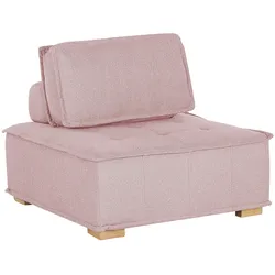 Mittelstück Polsterbezug rosa TIBRO