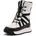 Whitney III Tall WP Stiefel Wasserdichtes Design Anpassbare Passform Abnehmbare Innensohle Mikrofleece-Futter Sportliches Flair Damen sea salt black 125 6