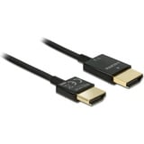 DeLOCK Slim 4K High Speed mit Ethernet HDMI Kabel, 4.50m (84775)