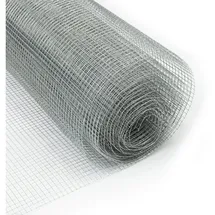 Karat Drahtgitter Verzinkt Maschenweite 6,3 mm Höhe: 100 cm Länge: 5 m