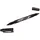 Tombow MONO twin Permanentmarker schwarz 0,4 - 0,8 mm, 1 St.