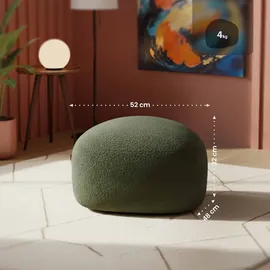 CLP Sitzhocker Alfrisa dunkelgrün