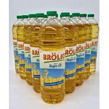 Rapsöl BRÖLIO, 15 x 1 L PET 100% pflanzlich - vegetarisch – vegan