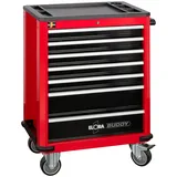 Elora Werkzeugwagen Buddy, rot, leer, ELORA-1210-L7R