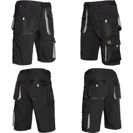 Raw-Pol Arbeitsshorts FORECO-TS BJS SHORTS Schwarz S - Schwarz - S