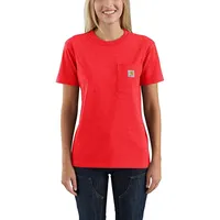 CARHARTT Damen T-Shirt Pocket Rot S