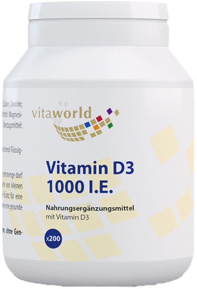 vitamin d3 1000 i.e. 200 tabletten