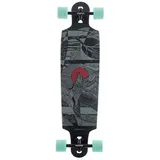 Landyachtz Longboard DROP CAT 38” DROP THROUGH LONGBOARD COMPLETE schwarz