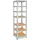 shelfplaza HOME 155x30x30 cm Schwerlastregal in verzinkt mit 7 Böden und 125 kg Traglast pro Boden