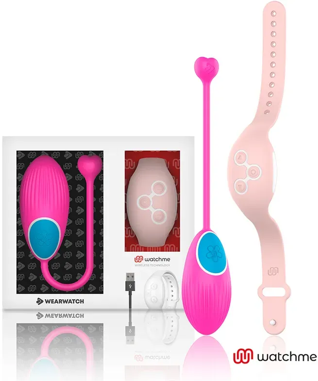 WEARWATCH - WatchMe Technologie Fernbedienung Ei Fuchsia Rosa diskret