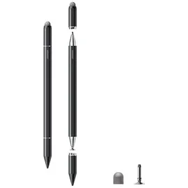 Joyroom 3-in-1 Passive Magnetic Capacitive Stylus kompatibel mit Tablets Schwarz
