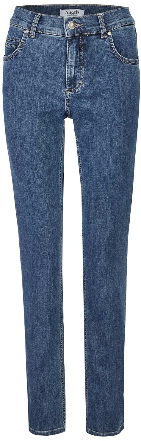 Angles Cici Jeans Straight in zeitlosen Stonewash-D34 / L30