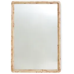 HKliving - Burl Holzspiegel, 96 cm x 66 cm