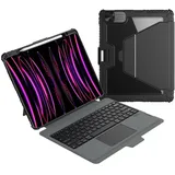 Nillkin Klappetui für iPad Pro 13 (2024) Schwarz