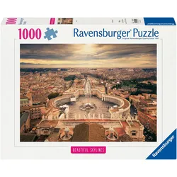 Puzzle RAVENSBURGER "Beautiful Skylines, Rome", bunt, Puzzles, KinderB:70cm H:50cm, Made in Germany, B:70cm H:50cm