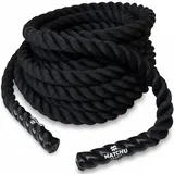 Matchu Sports Battle Rope Schwarz