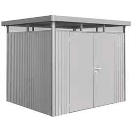 Biohort HighLine H3 2,57 x 2,17 m silber-metallic Doppeltür