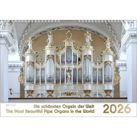 Bach, Renate Der Orgelkalender, ein Musik-Kalender 2026, DIN A4