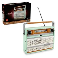 LEGO Icons Retro-Radio-Bauset für Erwachsene – Wohnkultur für Schlafzimmer,