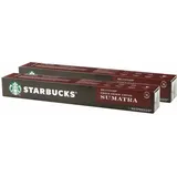 Starbucks Sumatra Single Origin Kaffee Nespresso kompatibel 2 x 10 Kapseln