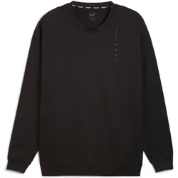 PUMA Herren Sweatshirt M Studio Foundations Crew, PUMA Black, S