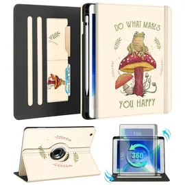 kidcube Schutzhülle für iPad 9. / 8. / 7. Generation Cooles Frosch-Pilz-Design