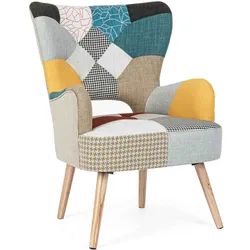 Sessel Galatea mit Stoff-Bezug, Queen