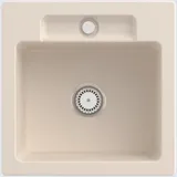 Villeroy & Boch Siluet 50 S ivory + Handbetätigung