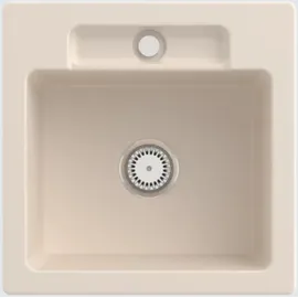 Villeroy & Boch Siluet 50 S ivory + Handbetätigung
