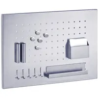 Zeller Memoboard 50 x 35 cm Silber