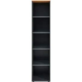 Innostyle Memphis Aktenregal 45 x 197 x 38 cm braun