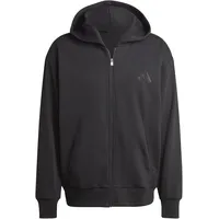 adidas All Szn Fleece Reißverschlusspullover Black XL