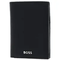 HUGO BOSS Classic Grained Trifold Card Case Black