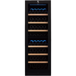 WL455DF Stand Weinkühlschrank mit zwei Kühlzonen - Platz für 154 Flaschen Classic Edition