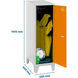 Simonrack Mini Schrank Orange Metallablage Praktisch