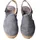 Toni Pons Wildleder-Espadrille für Damen - Nuria - Grau, 38 EU - 38 EU