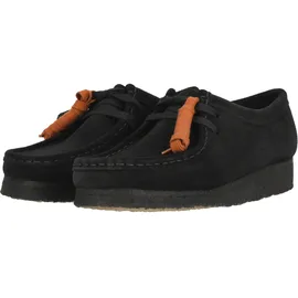 CLARKS Wallabee Herren Schwarz 38